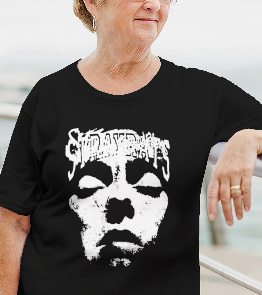 Stray Rats Face Monochrome T-Shirt