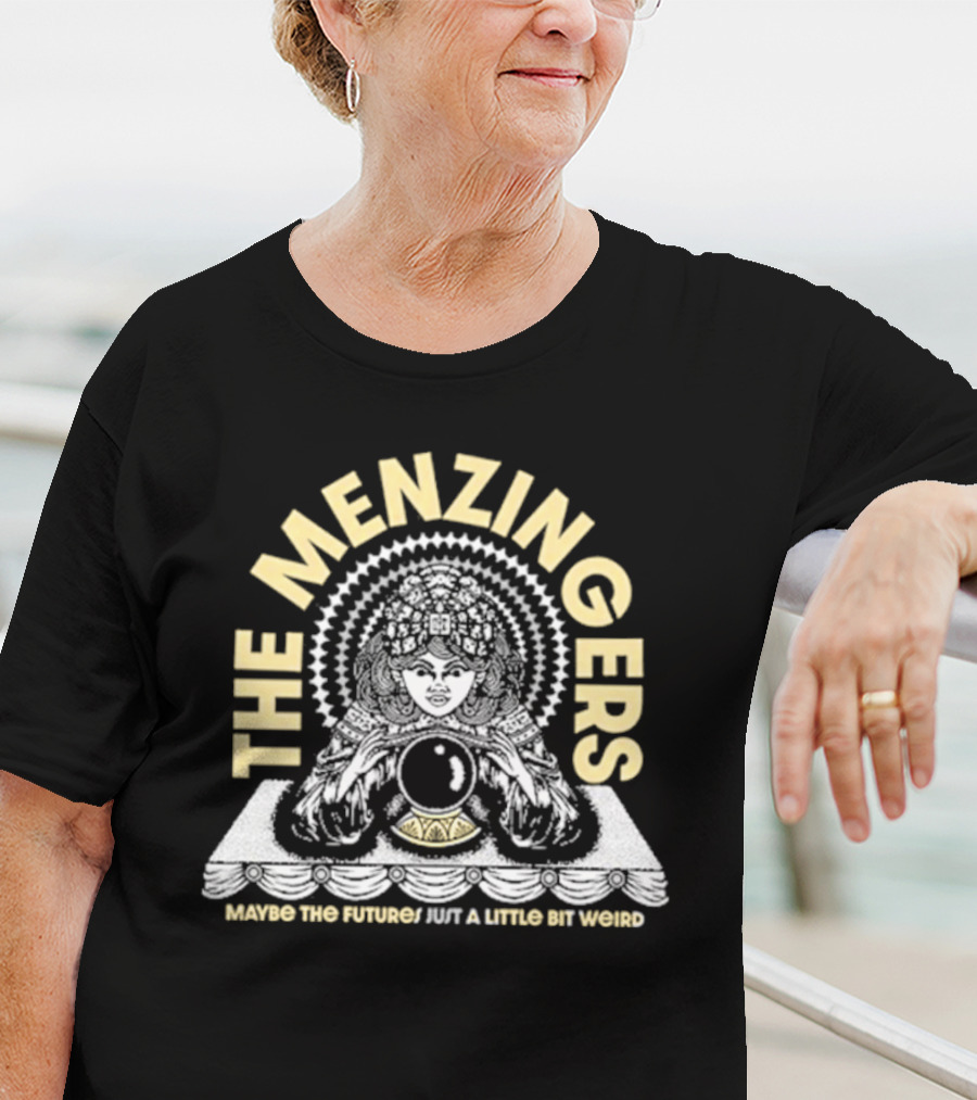 The Menzingers Maybe The Future's Just A Little Bit Weird Fortune Teller Crystal Ball T-Shirt