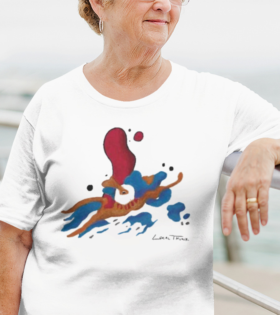 Balatro Merch Abstract Joker Local Thunk Dynamic Color Splash T-Shirt