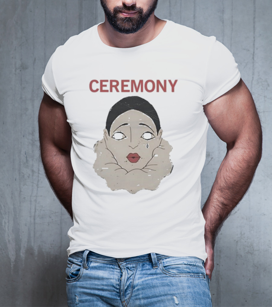 CEREMONY A Single Tear Face With Tearful Expression T-Shirt