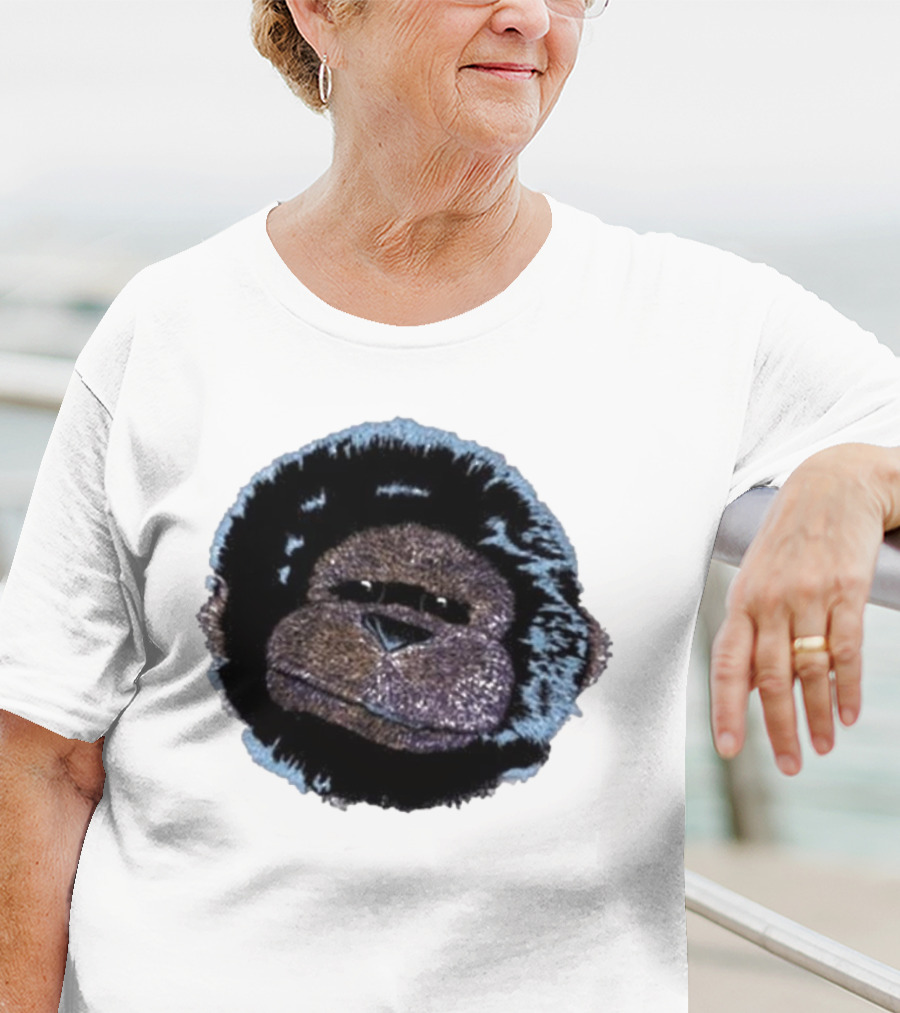 Christmas Dinosaur Jr Gorilla Head T-Shirt