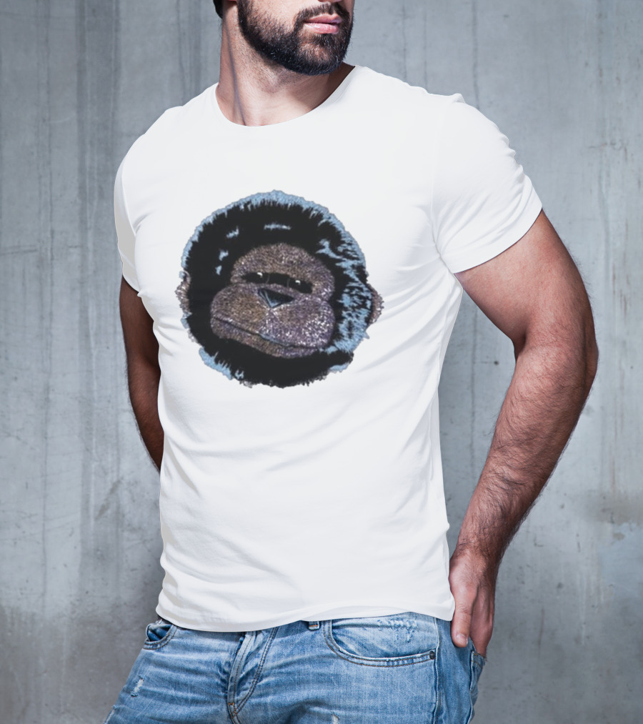 Christmas Dinosaur Jr Gorilla Head T-Shirt
