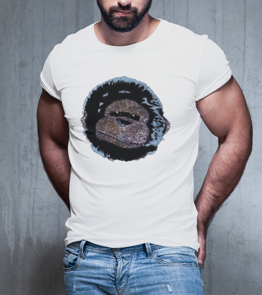 Christmas Dinosaur Jr Gorilla Head T-Shirt