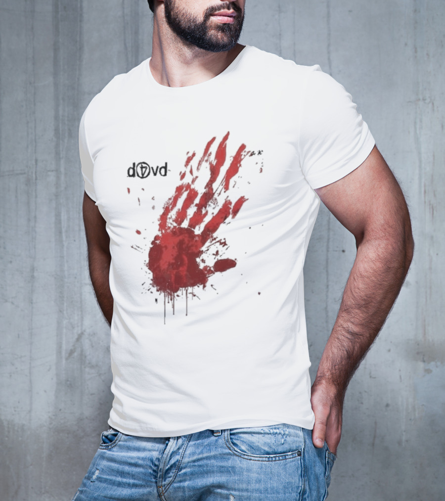 D4VD Blood Handprint Splatter T-Shirt