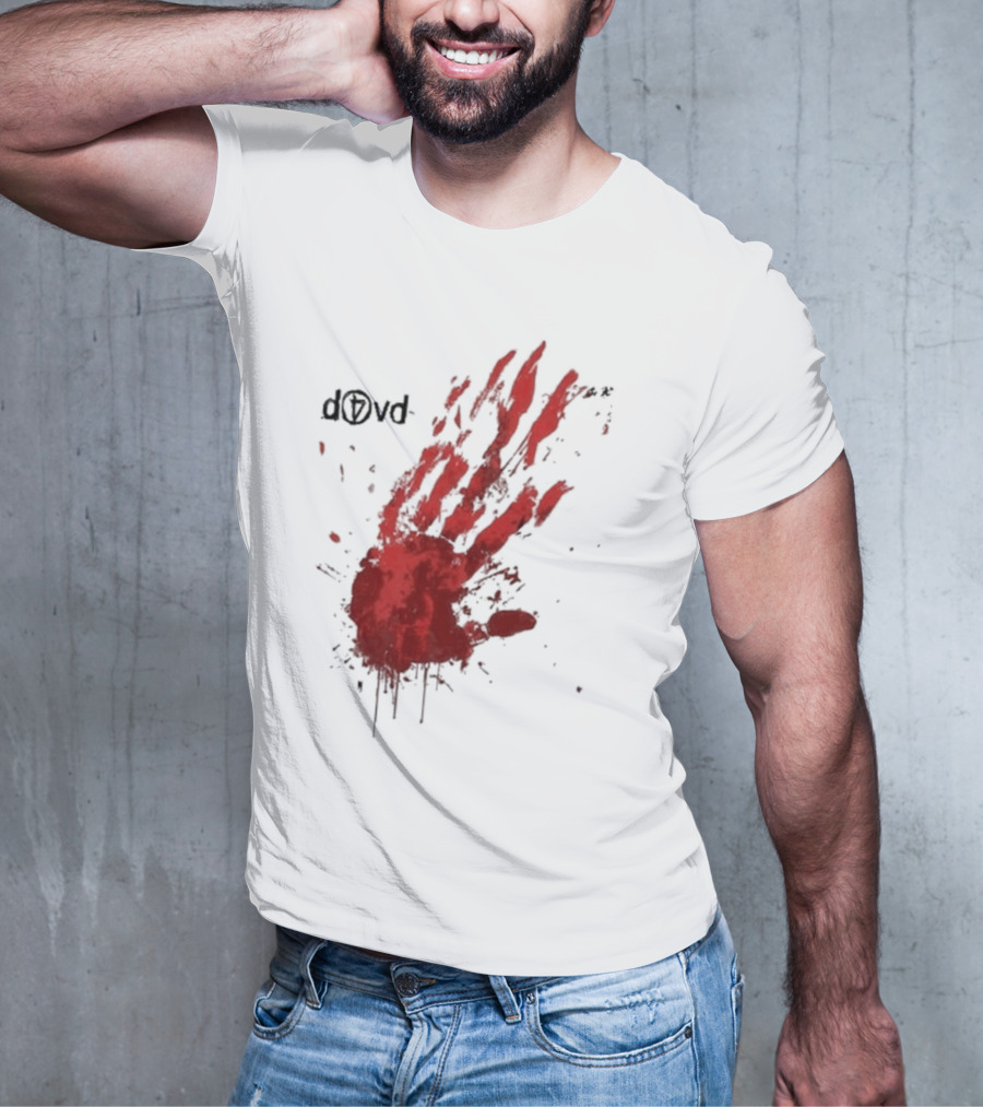 D4VD Blood Handprint Splatter T-Shirt