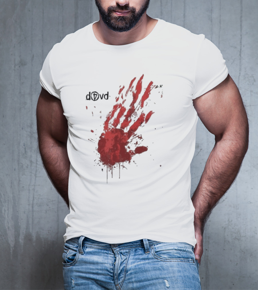 D4VD Blood Handprint Splatter T-Shirt