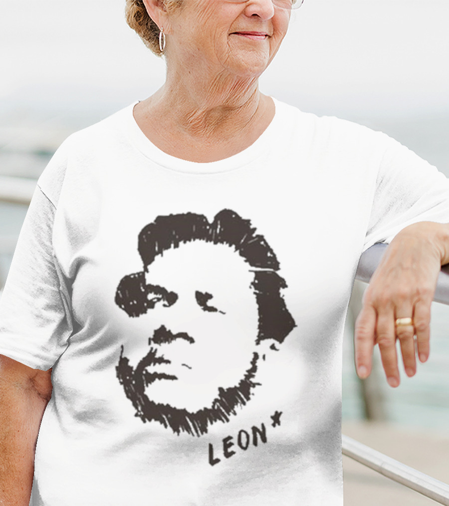 Leon Bridges Leon Sketch Face T-Shirt