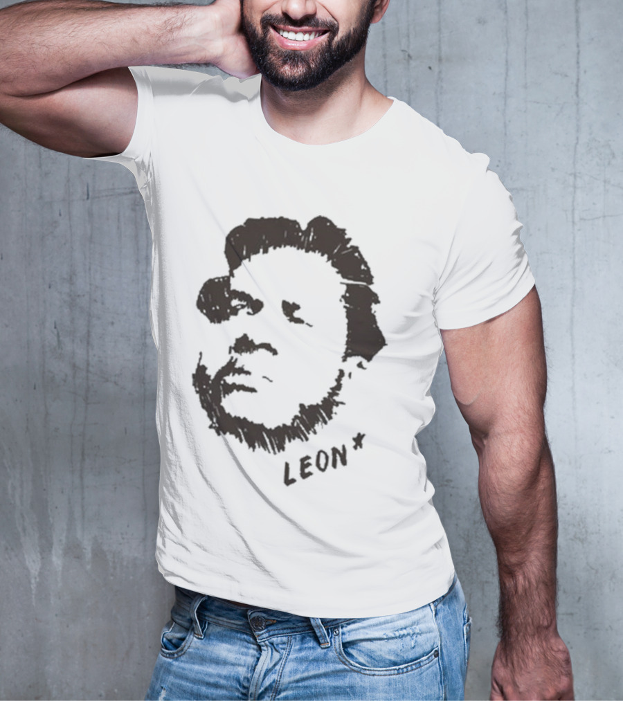 Leon Bridges Leon Sketch Face T-Shirt