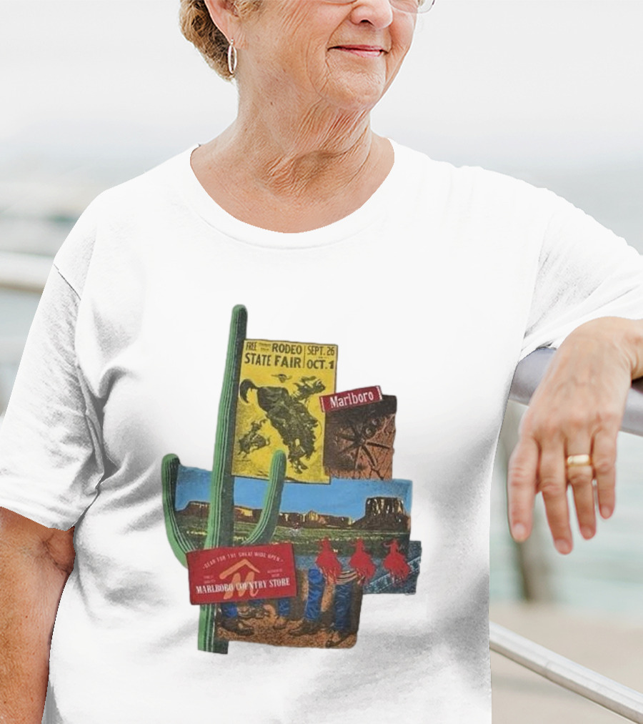 Rodeo State Fair Marlboro Country Store Wild West Promo T-Shirt