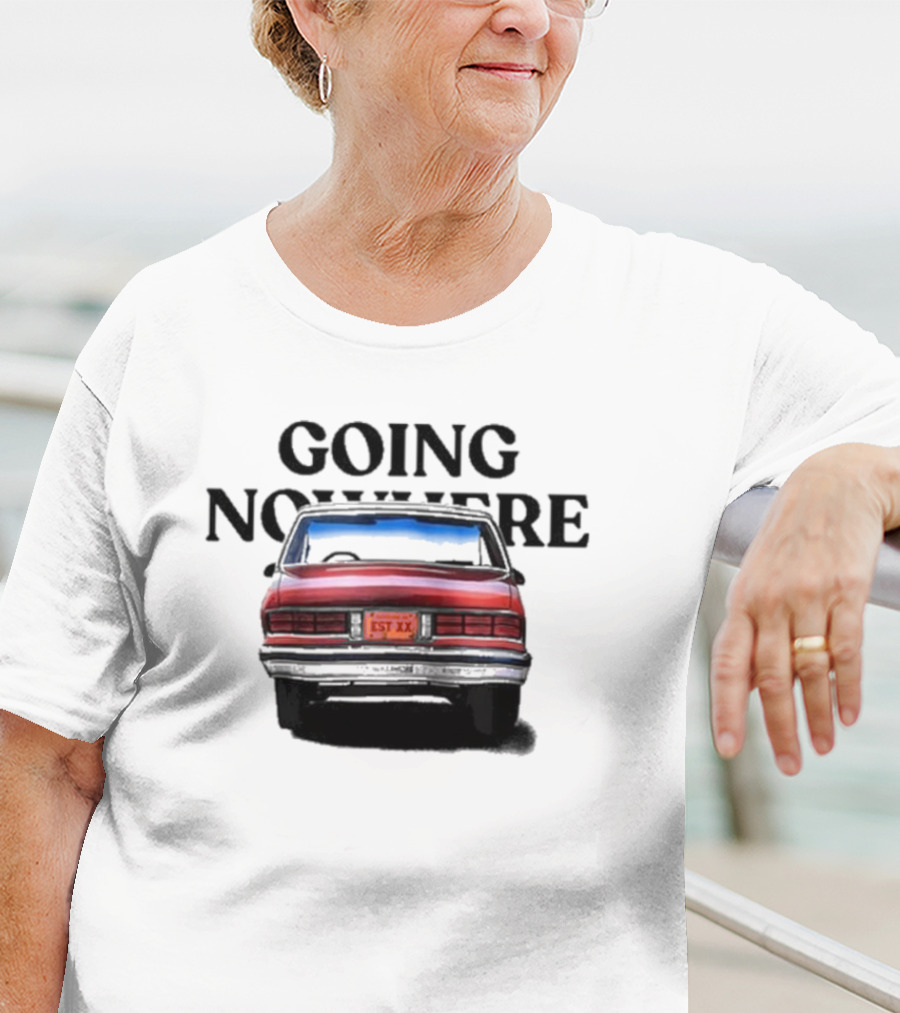 Mgk Going Nowhere Fast Est 19Xx Retro Car T-Shirt