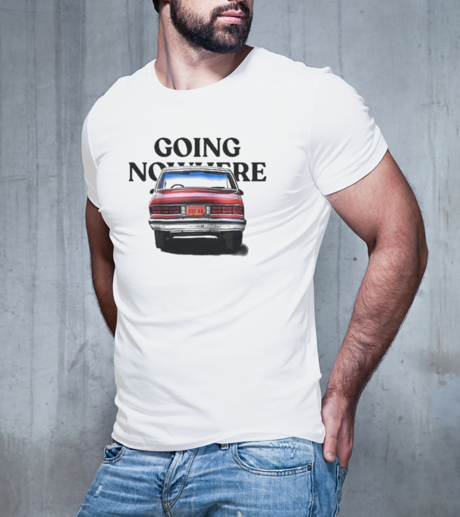 Mgk Going Nowhere Fast Est 19Xx Retro Car T-Shirt