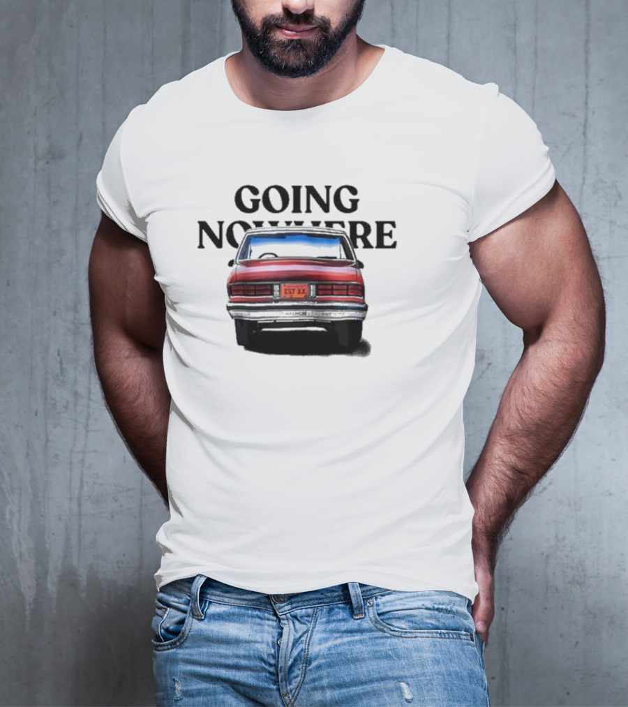 Mgk Going Nowhere Fast Est 19Xx Retro Car T-Shirt