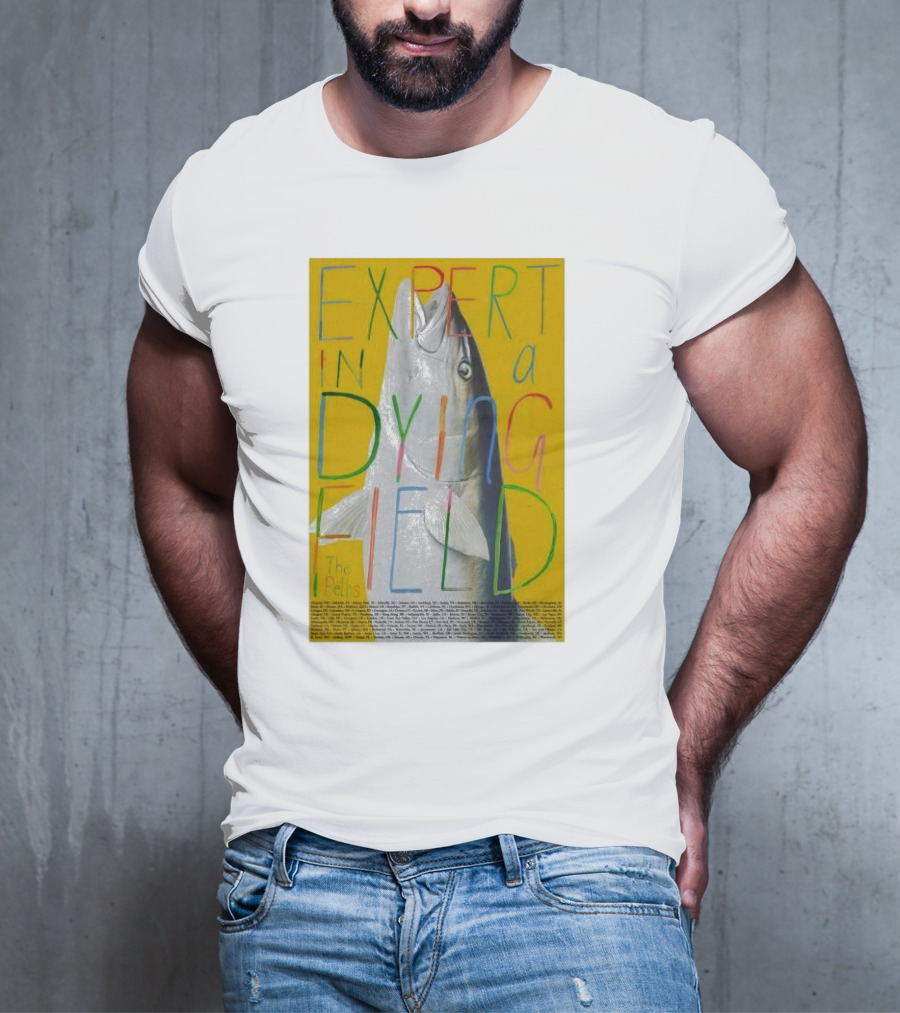 Expert In A Dying Field The Beths Colorful Lettering Fish Image T-Shirt