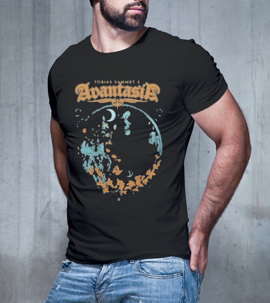 Tobias Sammet's Avantasia Owl Moon Leaves T-Shirt