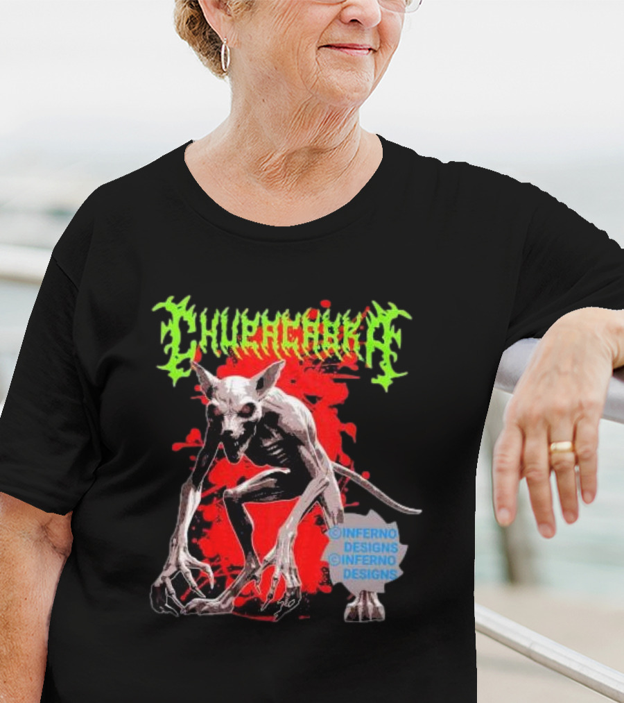 Chupacabra Cryptid Metalcore Inferno T-Shirt