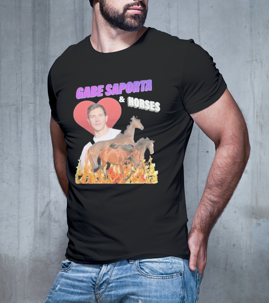Gabe Saporta And Horses T-Shirt