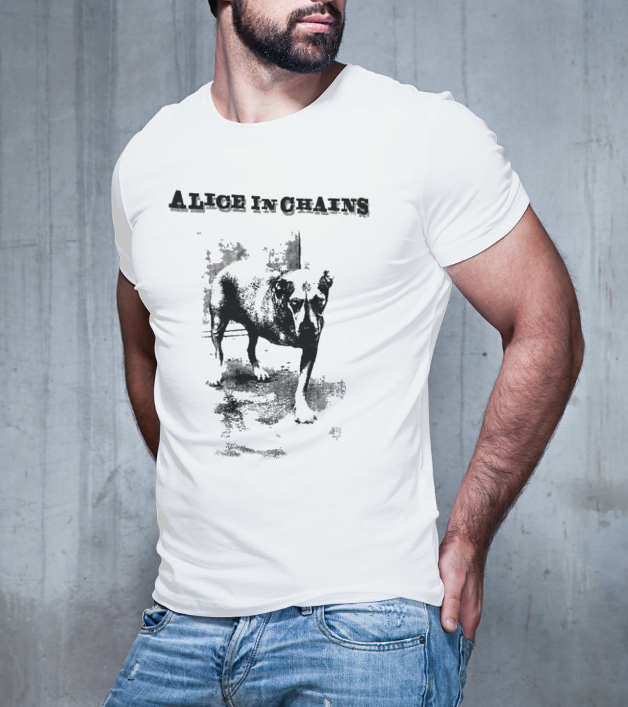 Alice In Chains Dog Grunge T-Shirt