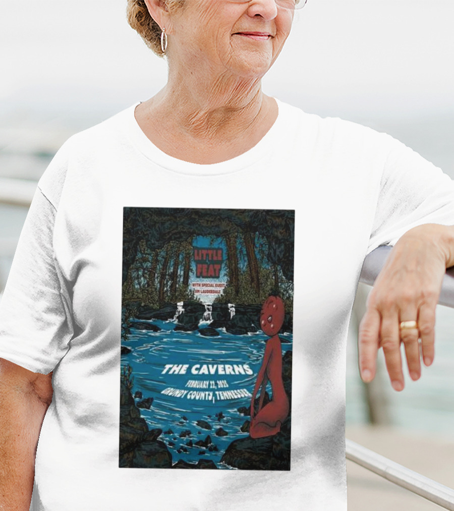 Little Feat February 22 2025 The Caverns With Special Guest Leftover Salmon Grundy County Tennessee T-Shirt