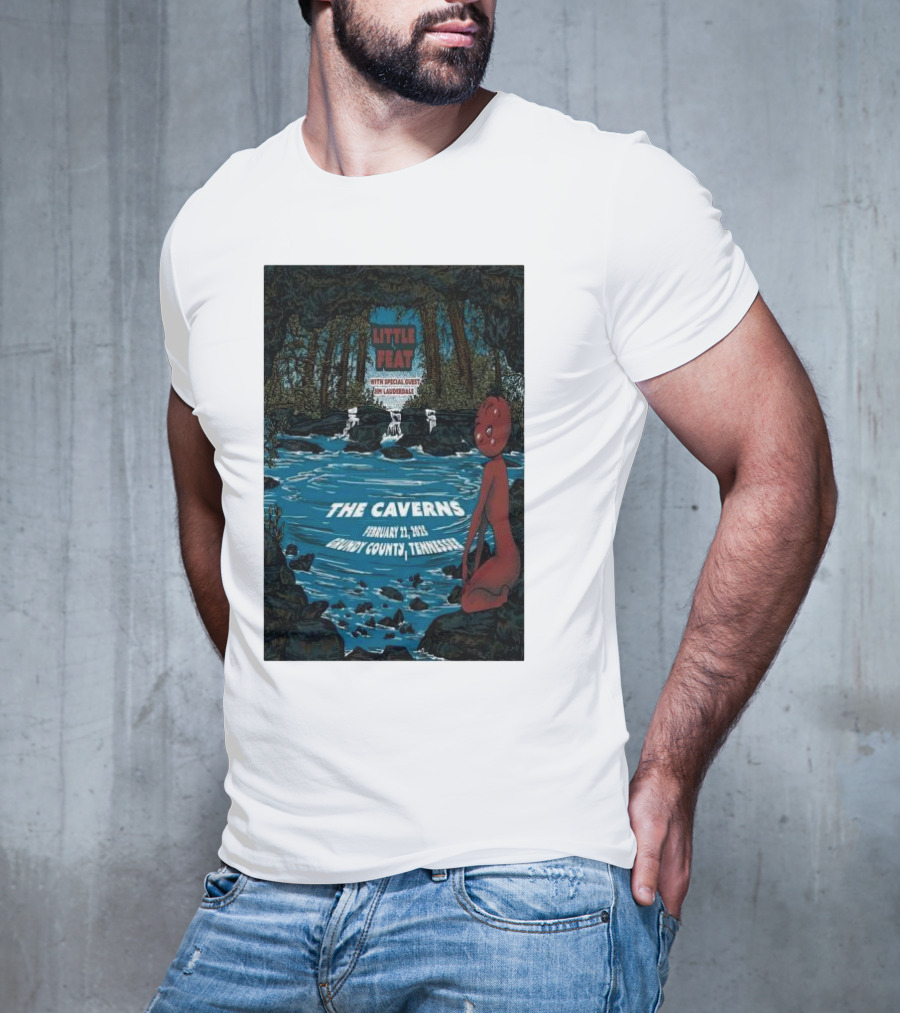 Little Feat February 22 2025 The Caverns With Special Guest Leftover Salmon Grundy County Tennessee T-Shirt