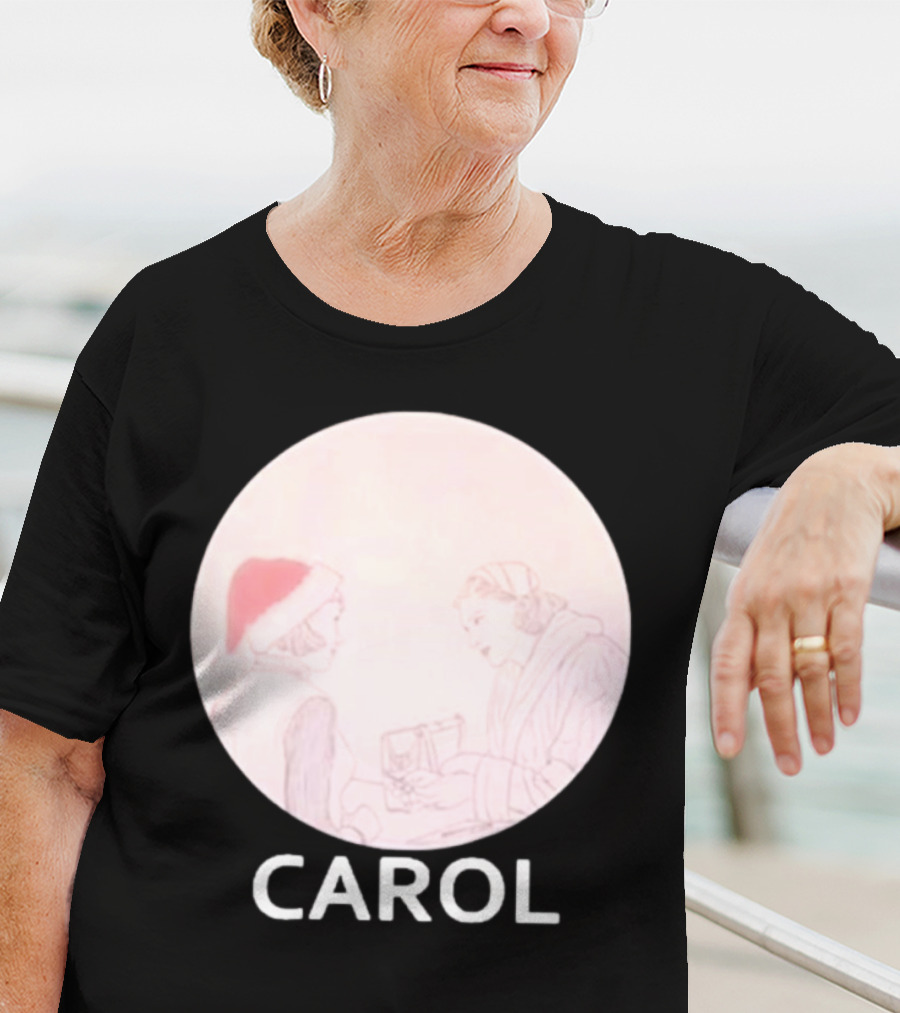 Ariana Grande Carol Christmas Santa Hat Version T-Shirt