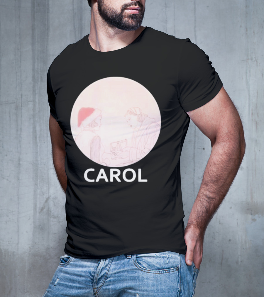 Ariana Grande Carol Christmas Santa Hat Version T-Shirt