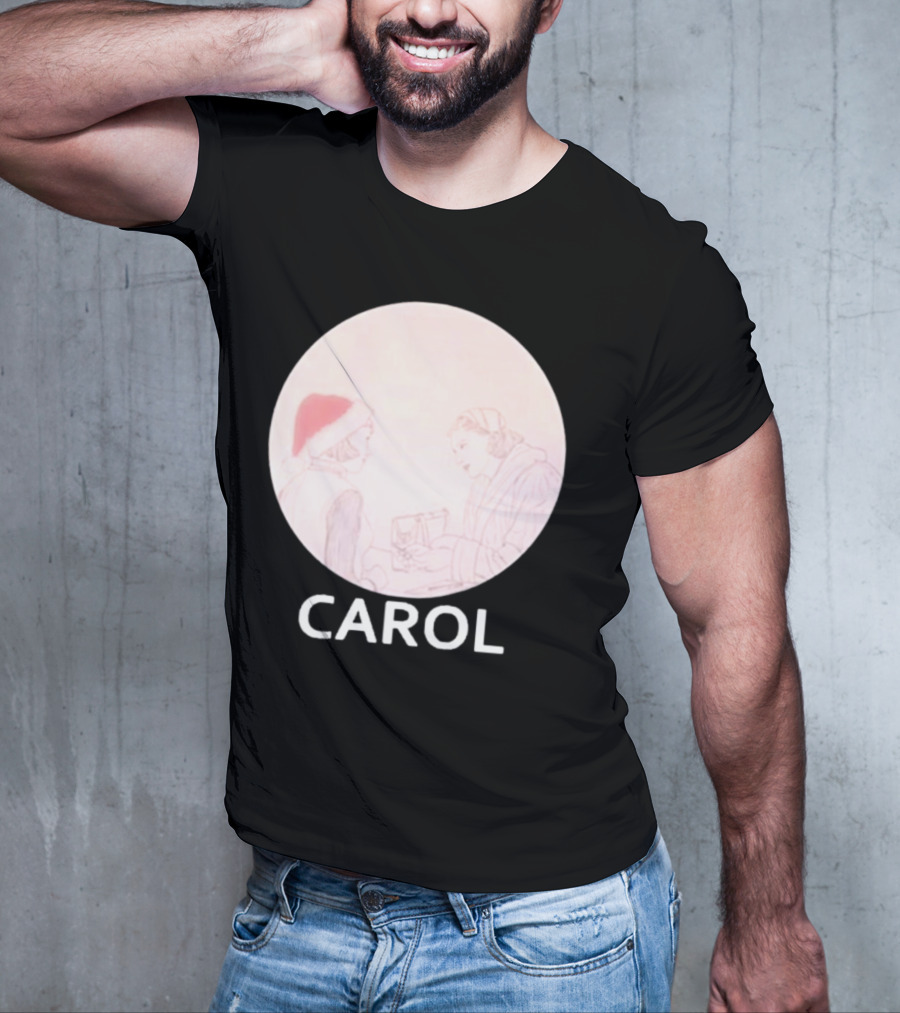 Ariana Grande Carol Christmas Santa Hat Version T-Shirt