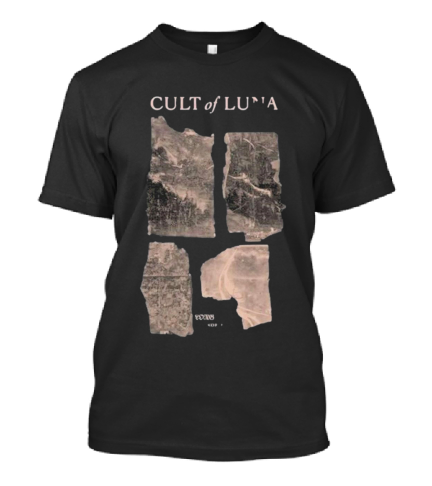 Cult Of Luna The Long Road North Map T-Shirt