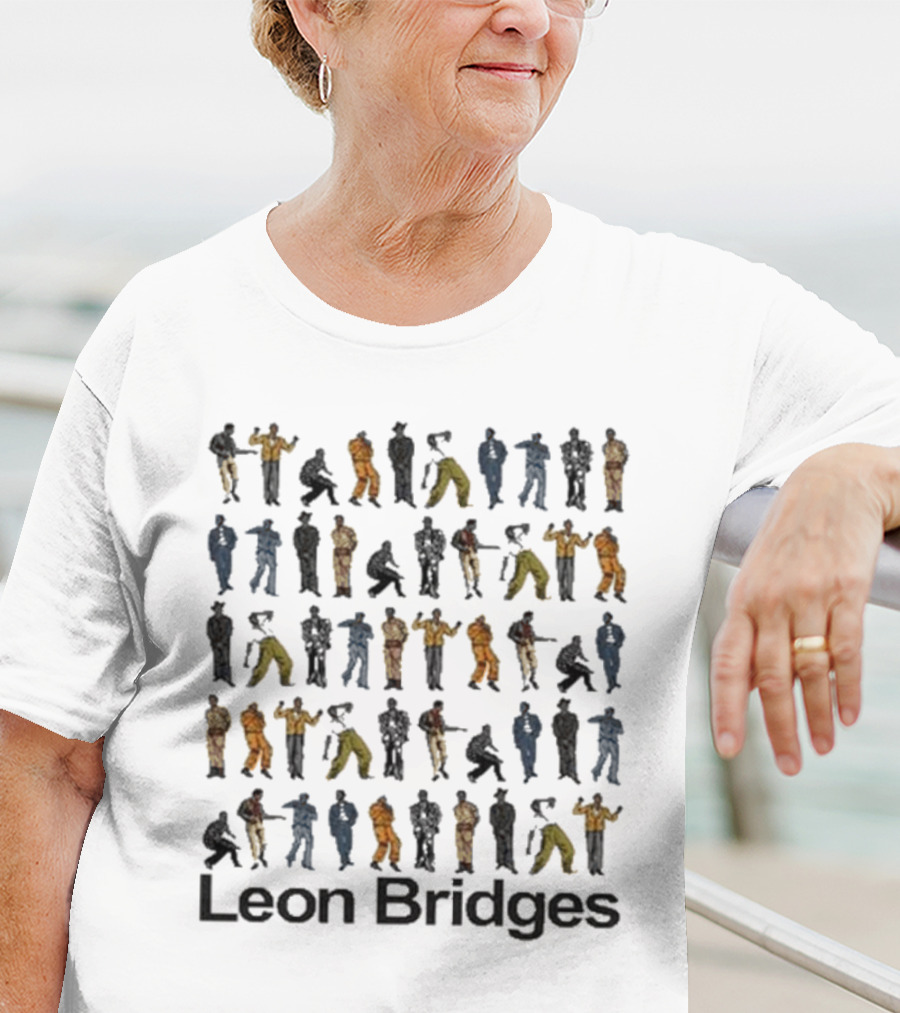 Leon Bridges Evolution Dance Figures T-Shirt