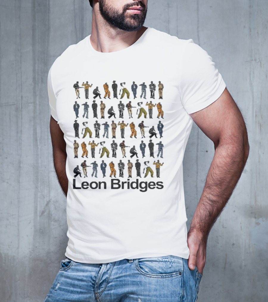 Leon Bridges Evolution Dance Figures T-Shirt