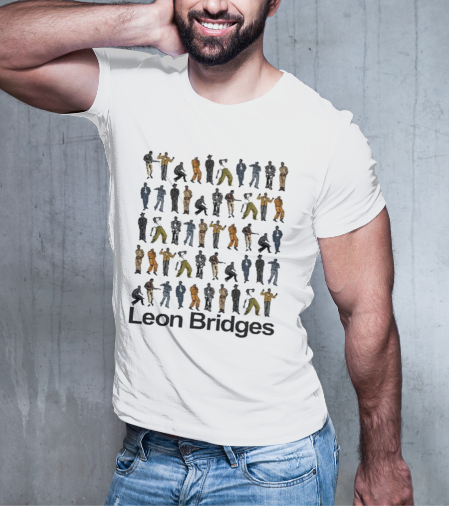 Leon Bridges Evolution Dance Figures T-Shirt