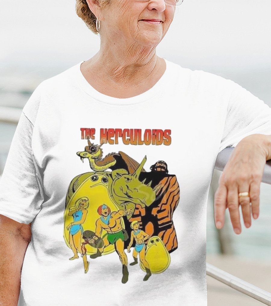 The Herculoids Classic Adventure Cartoon Characters T-Shirt