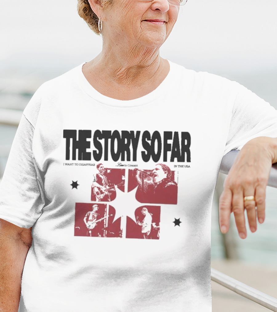 The Story So Far Live In Concert I Want To Disappear In The USA Tour T-Shirt