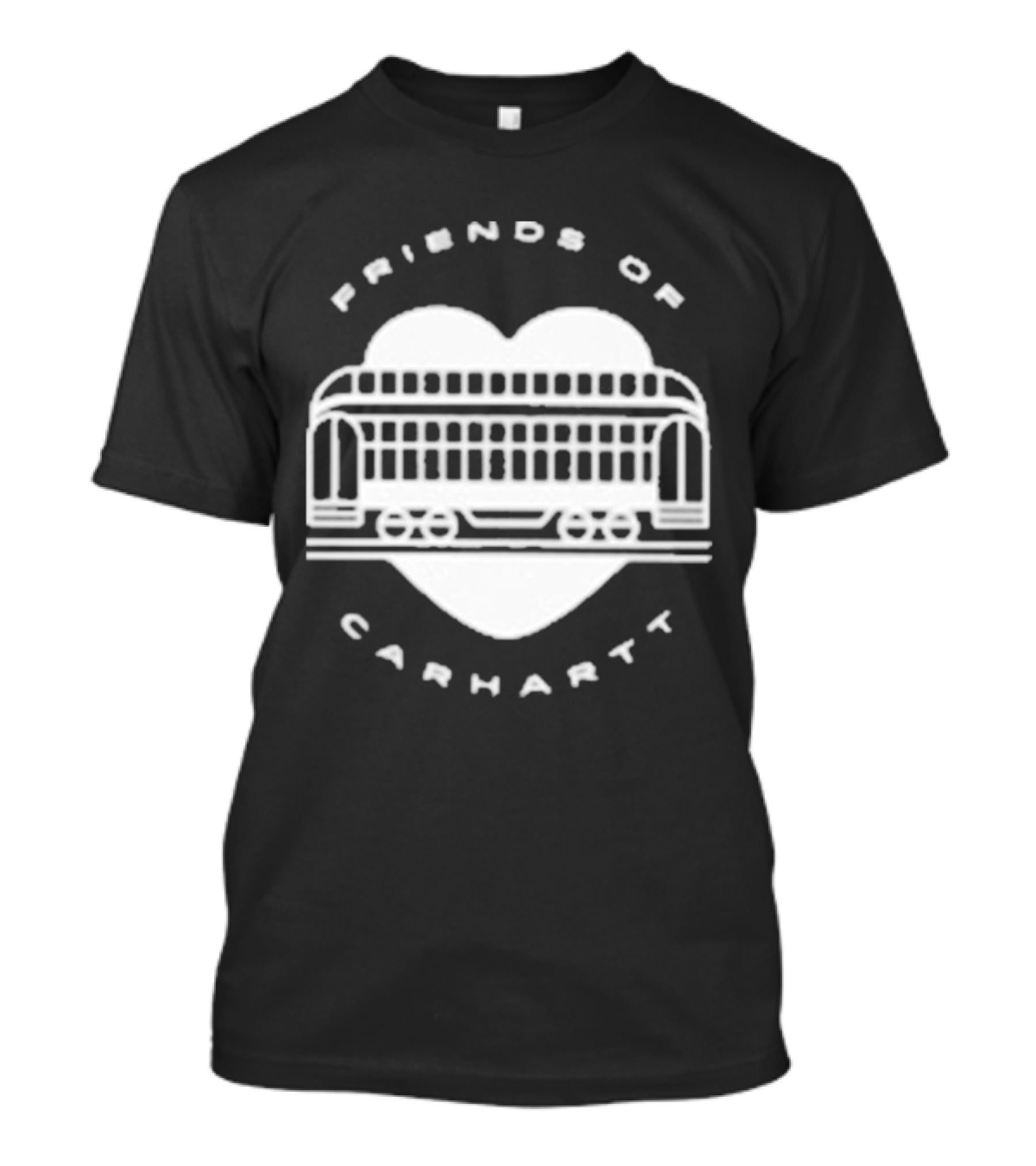 Friends Of Carhartt Heart And Trolley T-Shirt
