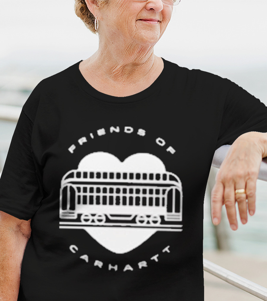 Friends Of Carhartt Heart And Trolley T-Shirt