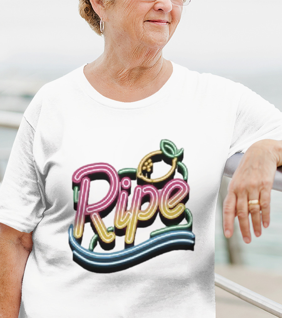 Ripe Neon Ribbed Fruit T-Shirt