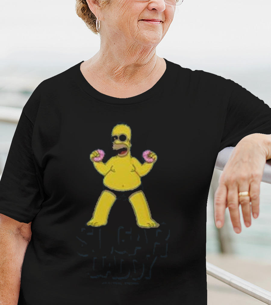 Homer Simpson Sugar Daddy Donuts T-Shirt