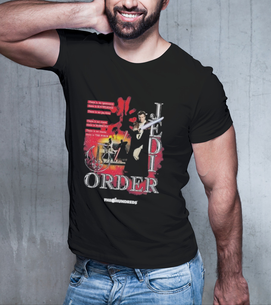 Jedi Order Code Knowledge Harmony Force The Hundreds Star Wars T-Shirt