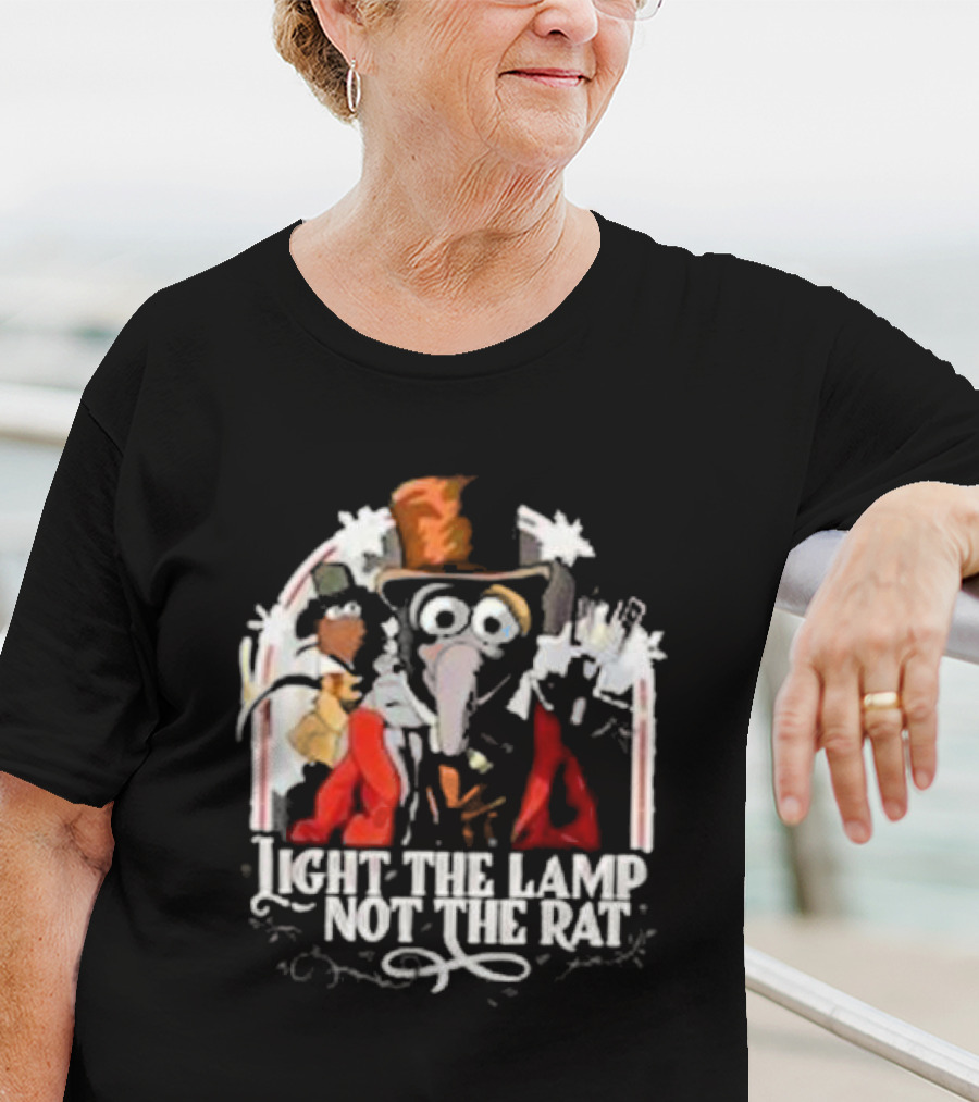 Light The Lamp Not The Rat The Muppet Christmas Carol Gonzo And Rizzo T-Shirt