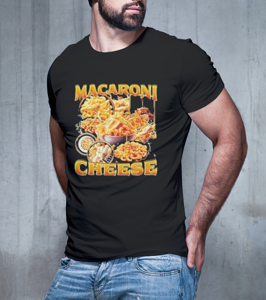 MACARONI CHEESE DELICIOUS VARIETIES IN VIBRANT T-Shirt