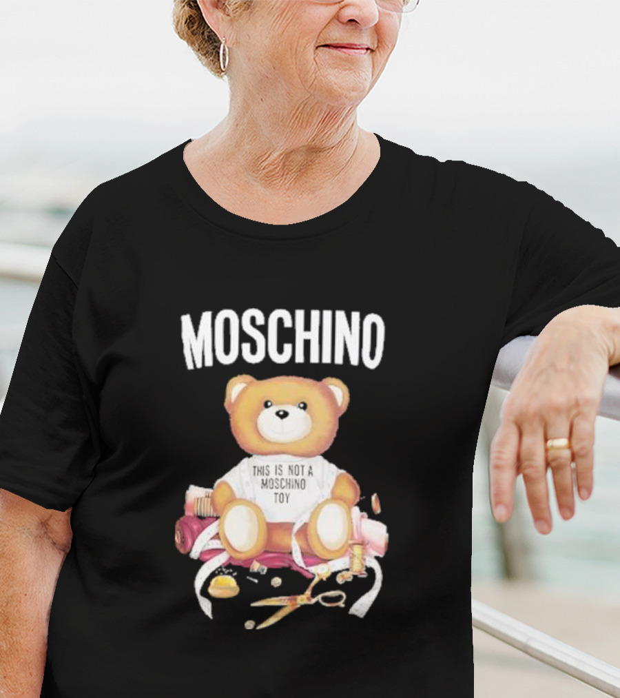 Moschino Teddy This Is Not A Moschino Toy Print T-Shirt