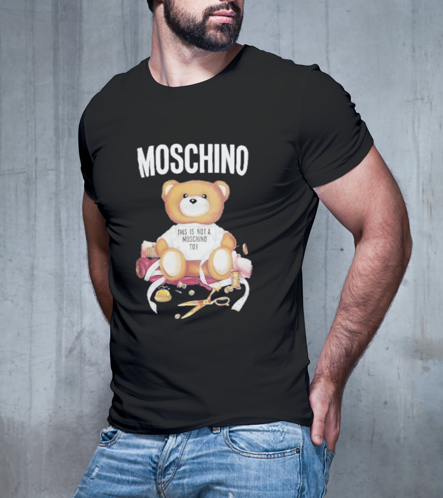 Moschino Teddy This Is Not A Moschino Toy Print T-Shirt