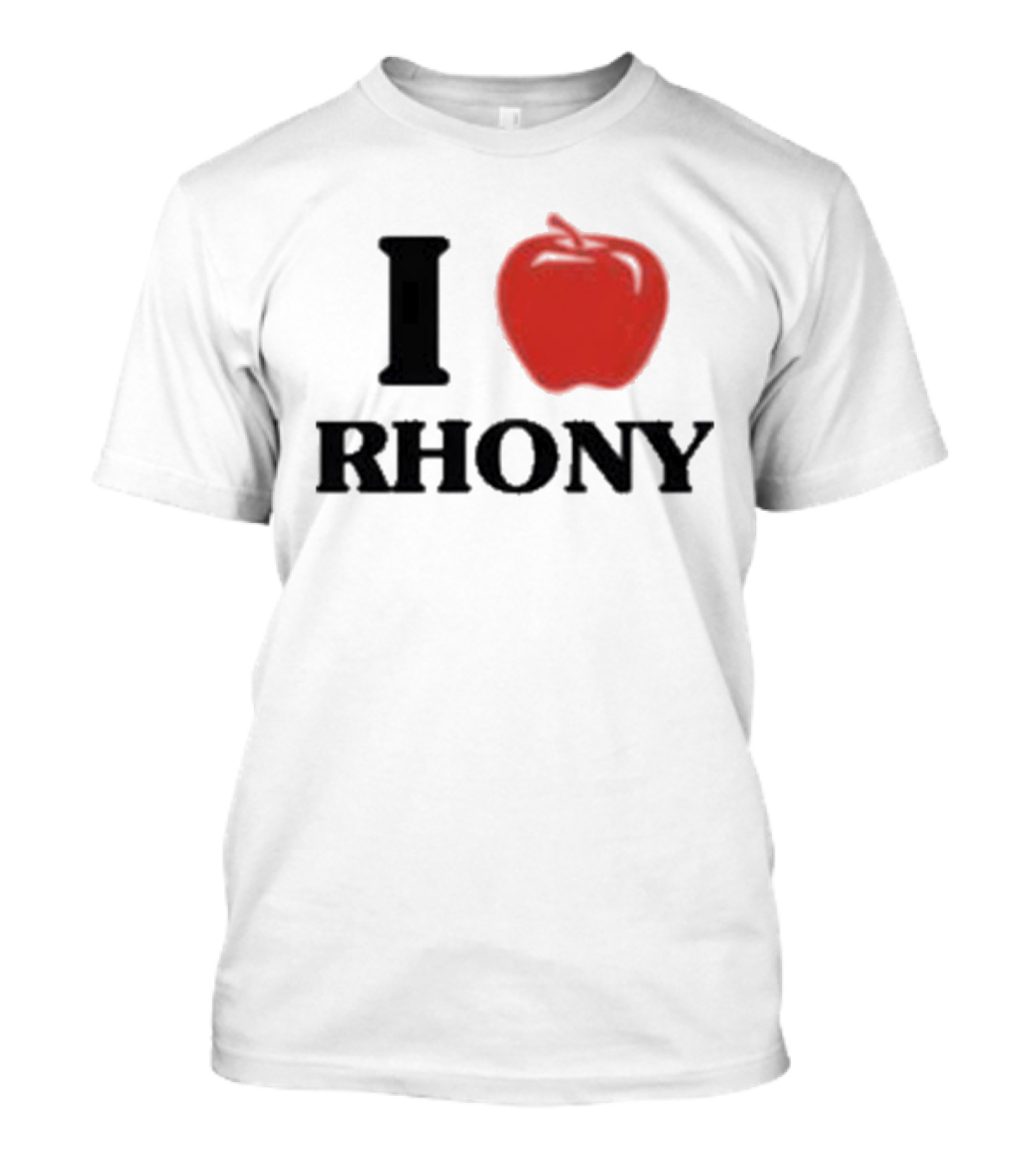 I Apple RHONY Real Housewives Of New York City Logo Tribute Iconic Series Fan Meme T-Shirt