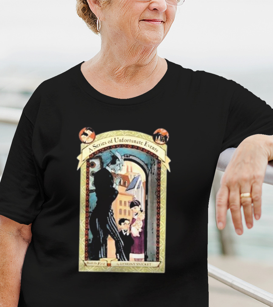 A Series Of Unfortunate Events Book The First By Lemony Snicket T-Shirt
