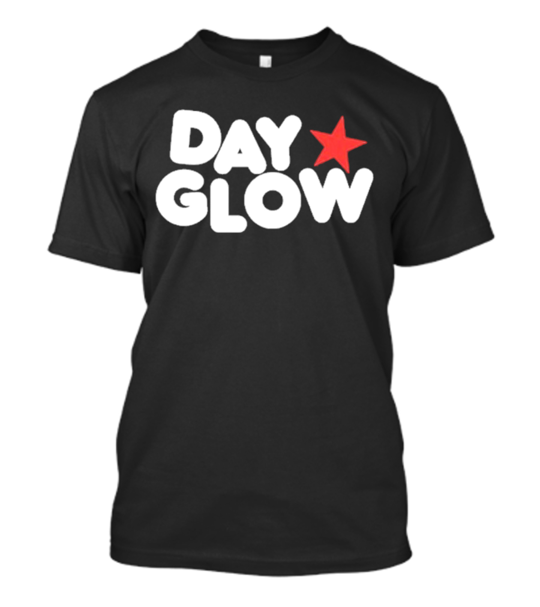 Day Glow Red Star T-Shirt