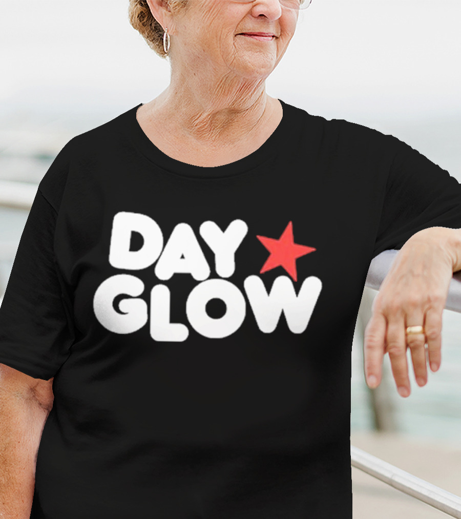 Day Glow Red Star T-Shirt