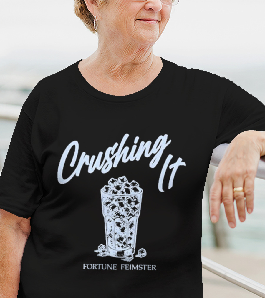 Crushing It Fortune Feimster Crushed Ice T-Shirt