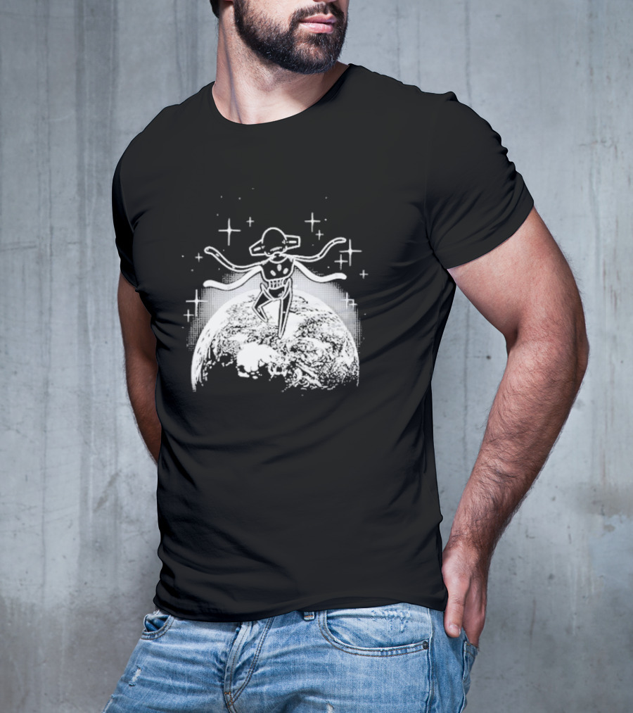 Hello World Deoxys Space Adventures Galaxy Earth Journey T-Shirt