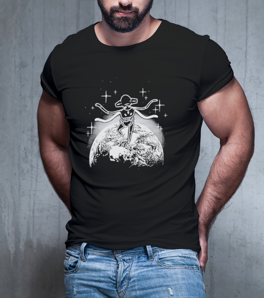 Hello World Deoxys Space Adventures Galaxy Earth Journey T-Shirt