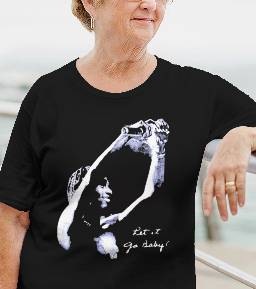 Let It Go Baby Vintage Music Expression T-Shirt