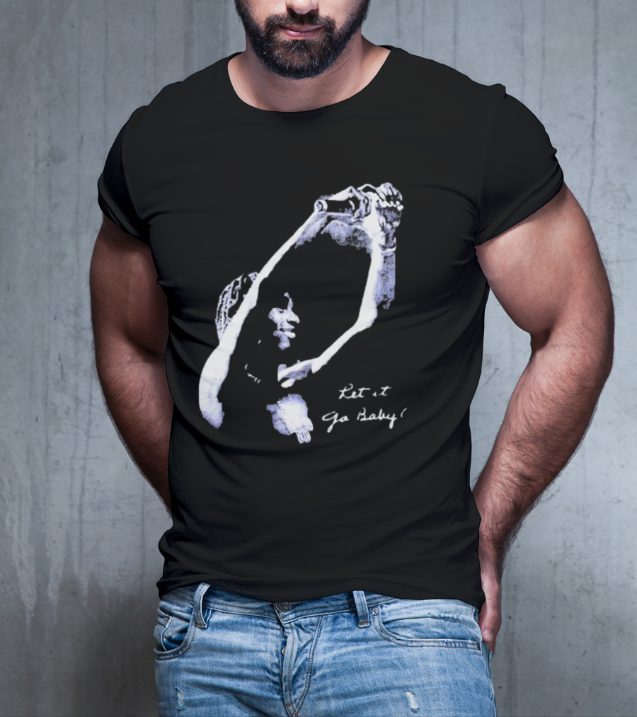 Let It Go Baby Vintage Music Expression T-Shirt
